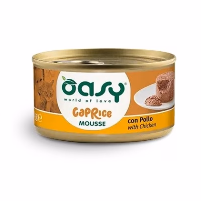 Kasside märgtoit Oasy Caprice Mousse Chicken, 85 g (kanaga)