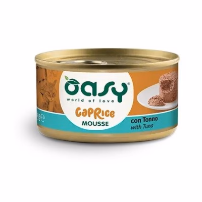 Kassi märgtoit Oasy Caprice Mousse Tuna, täissööt täiskasvanud kassile, 85 g