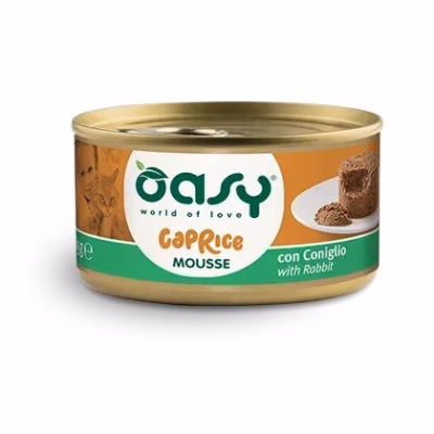 Kasside märgtoit Oasy OASY Caprice Mousse Rabbit, küülikuga, 85 g