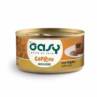 Kassimärgtoit Oasy OASY Caprice maksamousse, täissööt täiskasvanud kassile, 85 g
