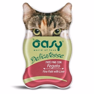 Kasside märgtoit Oasy OASY Delicatesse Fine paté with Liver, kana, 85 g