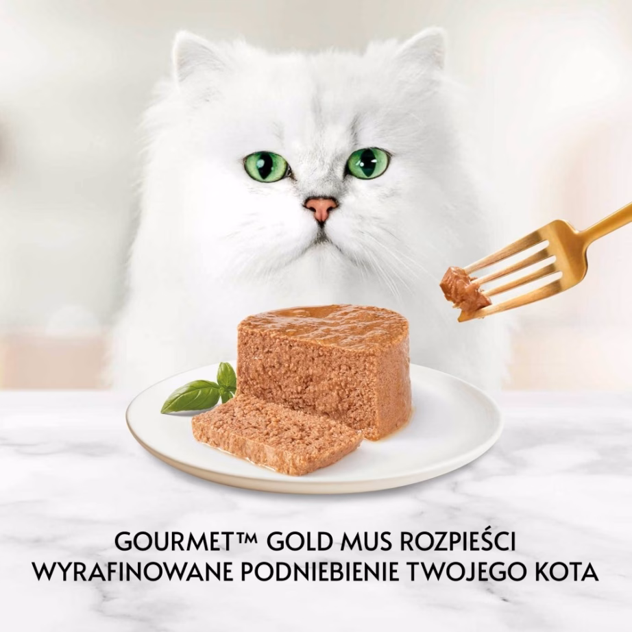 Kasside märgtoit PURINA NESTLE GOURMET Gold Mousse, täissööt täiskasvanule, 48 × 85 g - 8