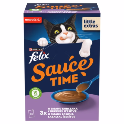 Kasside märgtoit PURINA Felix Sauce Time, 6 × 40 g (240 g)