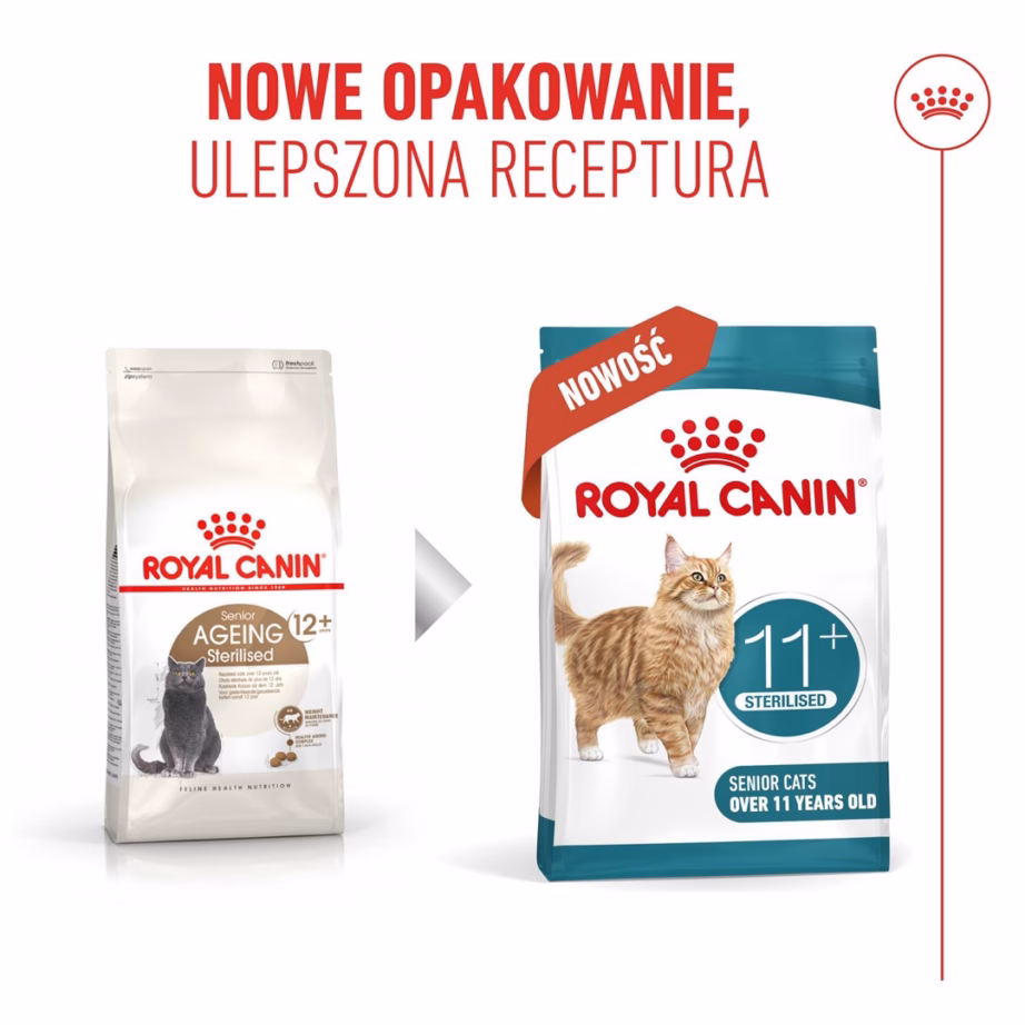 Kuiv kassitoit Royal Canin Ageing 11+ Sterilised, 4 kg - 6