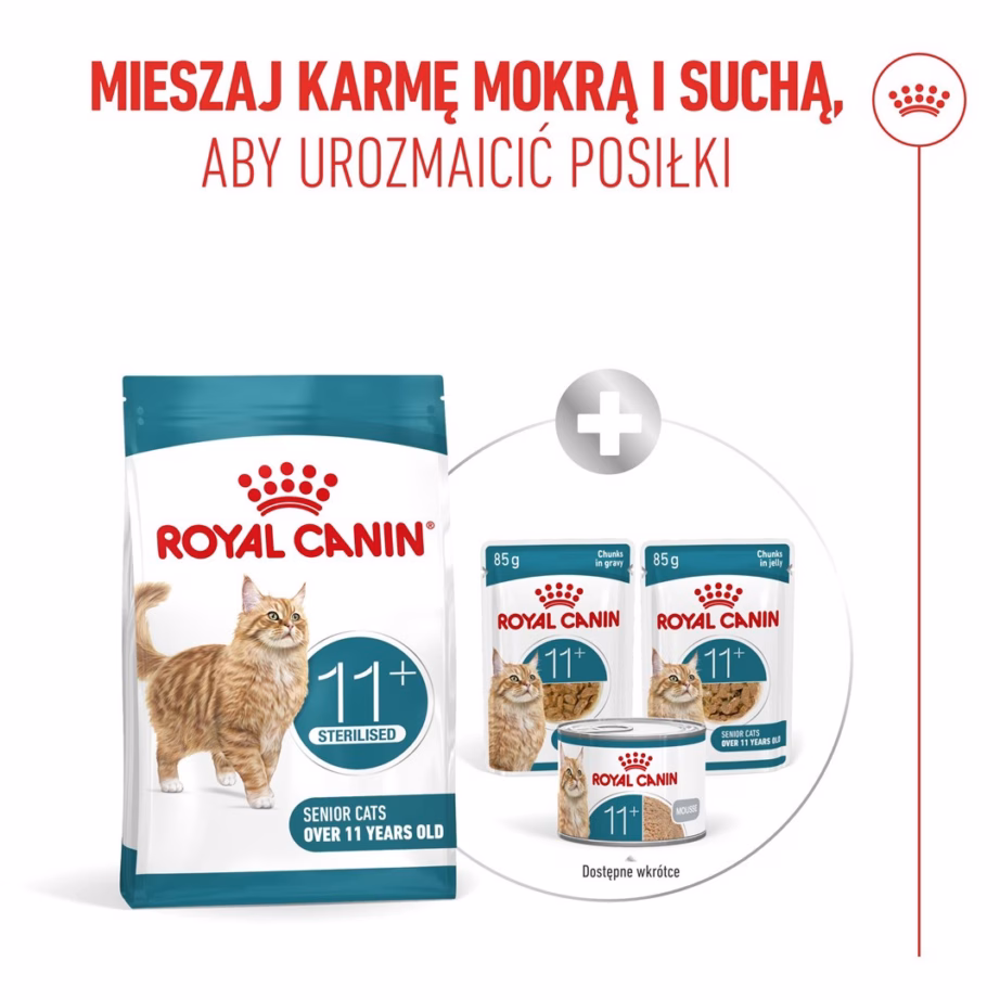 Kuiv kassitoit Royal Canin Ageing 11+ Sterilised, 4 kg - 8