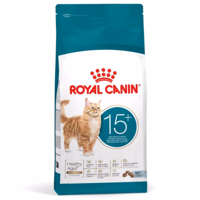 Kuiv kassitoit Royal Canin Ageing 15+, linnulihamaitseline, 4 kg