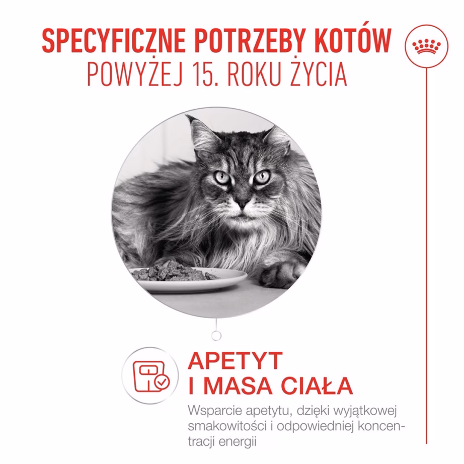 Kuiv kassitoit Royal Canin Ageing 15+, linnulihamaitseline, 4 kg - 2
