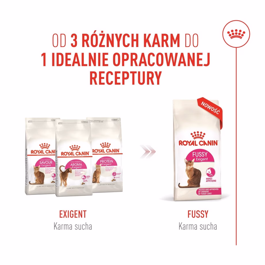 Kuiv kassitoit Royal Canin Exigent Fussy, täissööt täiskasvanud kassidele, 400 g - 13