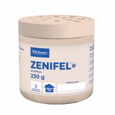 Kassiferomoonidega geeldifuuser Virbac Zenifel, 230 g