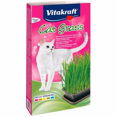 Kassimuru komplekt Vitakraft Cat Grass, taimne maius täiskasvanud kassidele