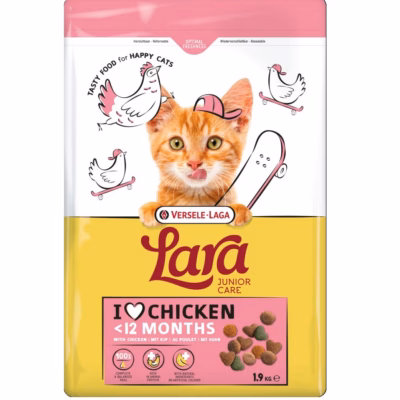 Kuivtoit kassipoegadele VERSELE-LAGA Lara Junior Chicken, 1,9 kg