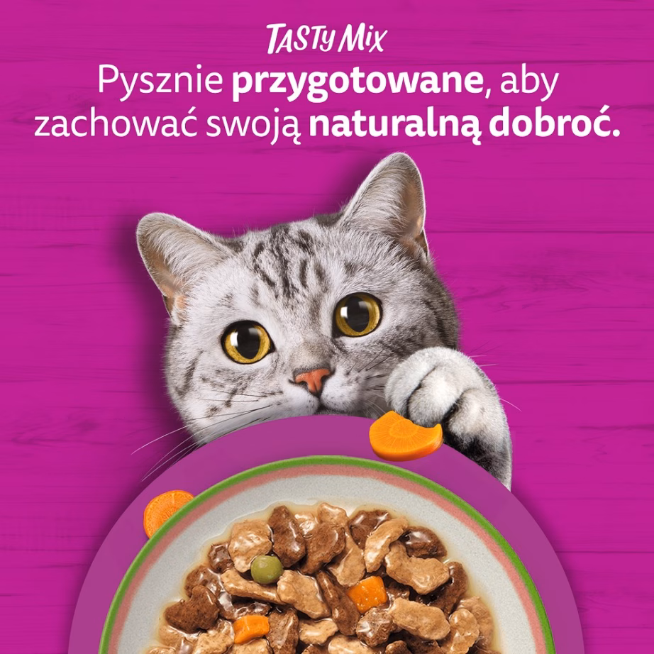 Märg kassitoit WHISKAS Tasty Mix Chef’s Selection kastmes, 40 x 85 g - 2