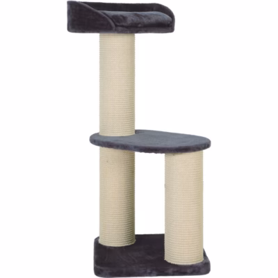 Kraapimispuu ZOLUX Big Cat 2, sisal, 50,5 × 50,5 × 112 cm, must/beež