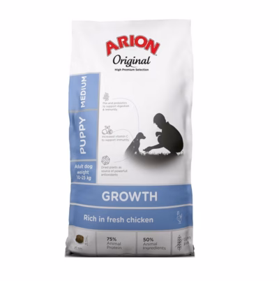 Koera kuivtoit ARION Original Puppy Medium Growth Chicken, 12 kg