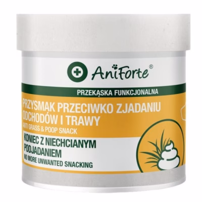 Koera funktsionaalsed maiused AniForte Anti grass & poop snack, veiseliha, 50 g