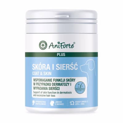 Koera toidulisand AniForte Skin and Coat, 90 tabletti
