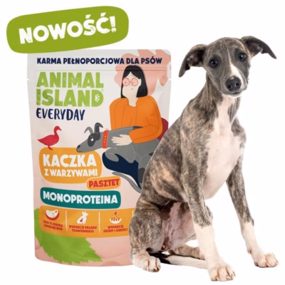 Koera märgtoit ANIMAL ISLAND Everyday Monoprotein Duck, part, 300 g
