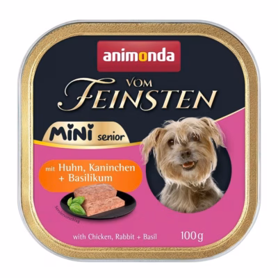 Koera märgtoit animonda ANIMONDA Vom Feinsten Senior Mini, kana, 100 g