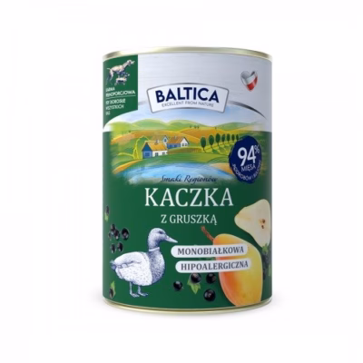 Märg koeratoit BALTICA Smaki regionów, part pirniga, 400 g (konserv)