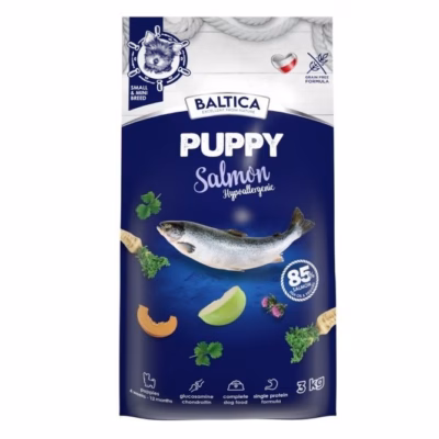 Koera kuivtoit BALTICA Excellent Puppy Salmon Hypoallergenic Small Breeds, 3 kg