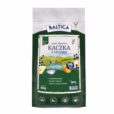 Koera kuivtoit BALTICA Smaki regionów Small Breeds, part ja pirn, 6 kg