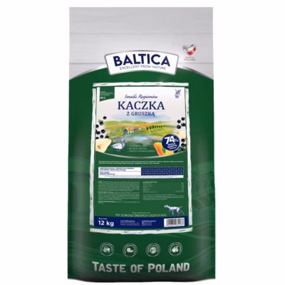 Koera kuivtoit BALTICA Smaki regionów, part ja pirn, täissööt täiskasvanud koertele 12 kg