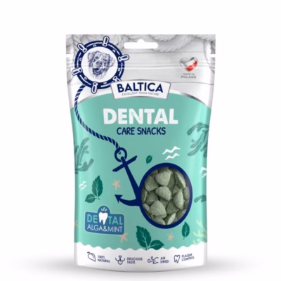 Koera dentaalsed maiused BALTICA Dental vetikate ja mündiga, lõhe, 100 g