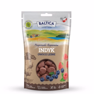 Koera maius BALTICA Smaki regionów, kalkun metsmarjadega, 100 g