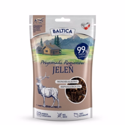 Koera maius BALTICA Smaki regionów Monoprotein Deer, hirvelihaga, 80 g