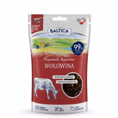 Koera maius BALTICA Smaki regionów Monoprotein Beef, veiseliha, 80 g