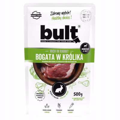 Märg koeratoit bult Rich in rabbit, täissööt täiskasvanud koerale, 500 g