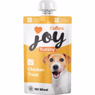 Koera maius Calibra CALIBRA Joy Yummy Chicken, hüpoallergeenne pasta, 100 g