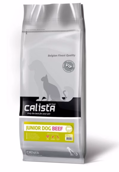 Koera kuivtoit CALISTA Junior Beef, 12 kg (junior, veiseliha maitsega)