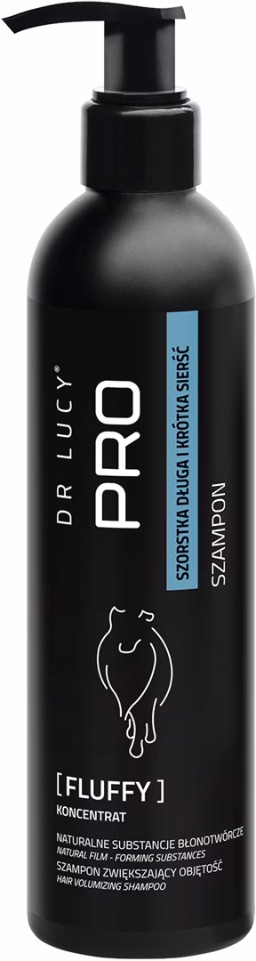 Koerašampoon Dr Lucy Pro Fluffy, 250 ml, volüümi andev ja hooldav