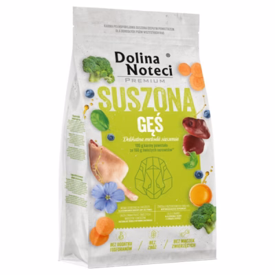 Koera kuivtoit DOLINA NOTECI Premium Dried Goose, täissööt täiskasvanud koertele, 9 kg