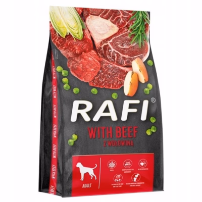 Koera kuivtoit DOLINA NOTECI Rafi veiselihaga, täissööt täiskasvanud koertele 10 kg