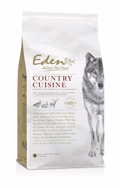 Koera kuivtoit Eden Country Cuisine Small, täiskasvanud väikest tõugu koertele, 2 kg
