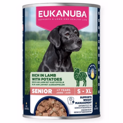 Märg koeratoit EUKANUBA Life Care Senior, lambaliha ja kartuliga, 400 g