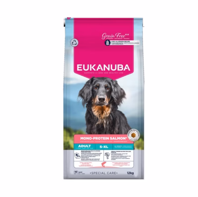 Koera kuivtoit EUKANUBA Special Care Mono-Protein Adult Salmon, 12 kg