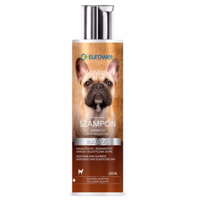 Koerašampoon EUROWET Bulldog täiskasvanud koertele, lühikarvale, 200 ml