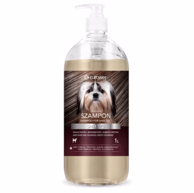 Koerašampoon EUROWET Shih Tzu, 1000 ml, niisutav ja siluv