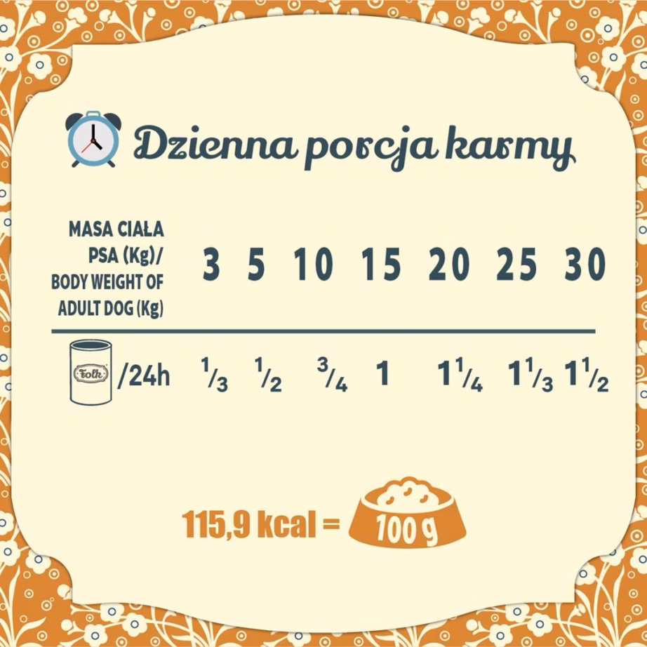 Koerte märgtoit Folk Traditional Polish Rabbit Feast, täissööt täiskasvanud koertele, 800 g - 4