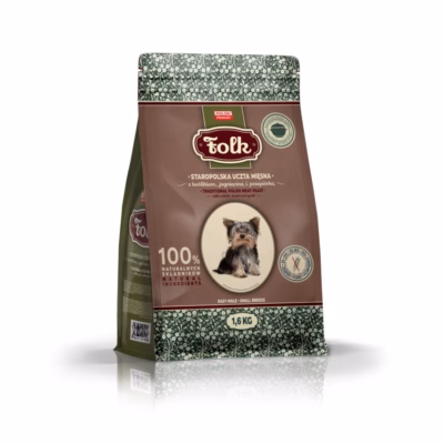 Koera kuivtoit Folk Small Breeds Traditional Polish Meat Feast, küülik, 1,6 kg