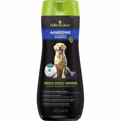 Koerašampoon FURminator deShedding Ultra Premium, niisutav, 473 ml