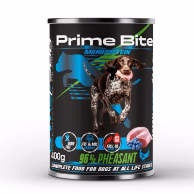 Koera märgtoit GAME DOG PRIME BITE Monoprotein Pheasant with berries, 400 g