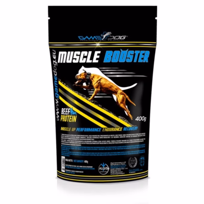 Koerte toidulisand pulbrina GAME DOG Muscle Booster, 400 g
