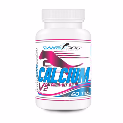 Koerte toidulisand GAME DOG Calcium+D3 V2, 60 tabletti