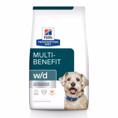 Koera kuivtoit Hill's Prescription Diet w/d, kana, 10 kg