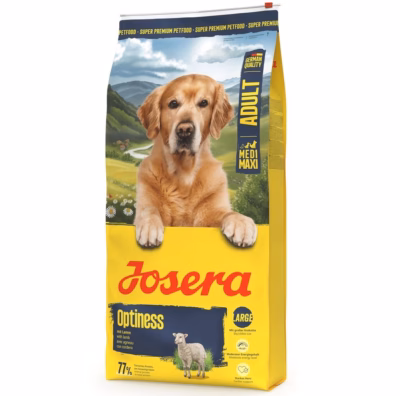 Koera kuivtoit JOSERA Adult Optiness, lambamaitseline, 12,5 kg
