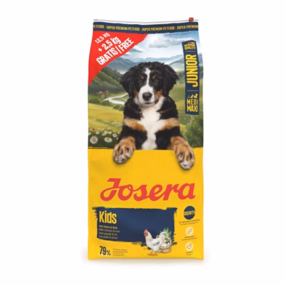 Koera kuivtoit JOSERA Junior Kids Medium/Max Chicken, 15 kg